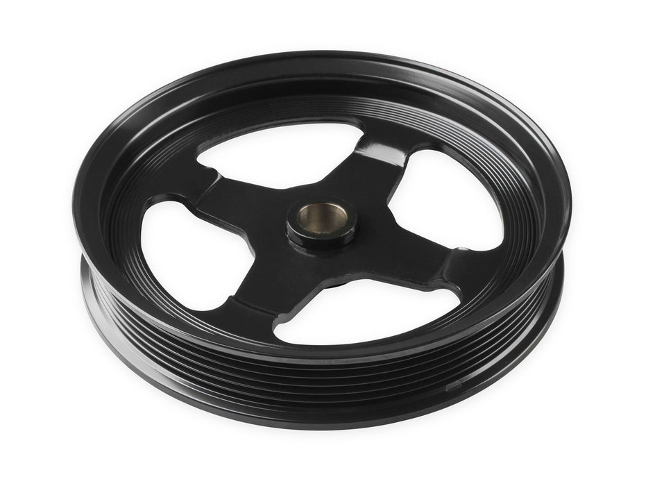 Holley 97-152 Power Steering Pump Pulley; For Use w/LS; Corvette Style; - Truck Part Superstore