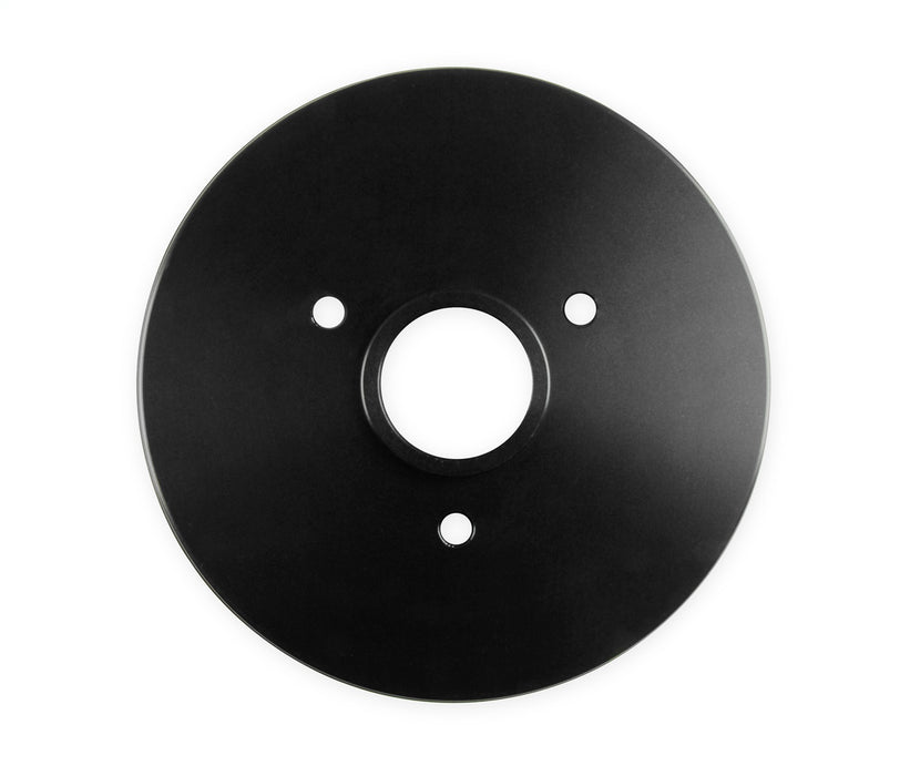 Holley 97-159 Crankshaft Pulley; Replacement; Mid Mount Accessory Drives Only; Steel Black; - Truck Part Superstore