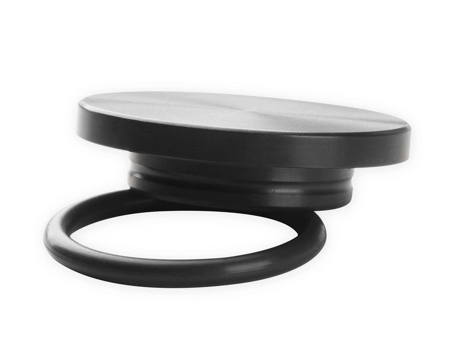 Holley 97-187 Alternator Pulley Cover; Black Dress-Up Cover w/Hardware; - Truck Part Superstore
