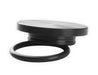 Holley 97-187 Alternator Pulley Cover; Black Dress-Up Cover w/Hardware; - Truck Part Superstore