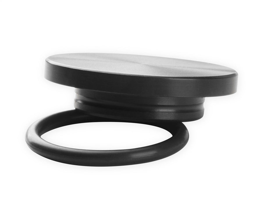 Holley 97-187 Alternator Pulley Cover; Black Dress-Up Cover w/Hardware; - Truck Part Superstore