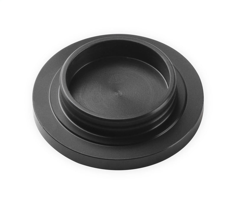 Holley 97-187 Alternator Pulley Cover; Black Dress-Up Cover w/Hardware; - Truck Part Superstore
