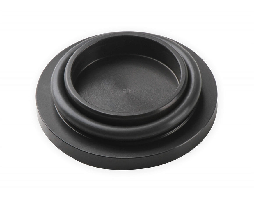 Holley 97-187 Alternator Pulley Cover; Black Dress-Up Cover w/Hardware; - Truck Part Superstore