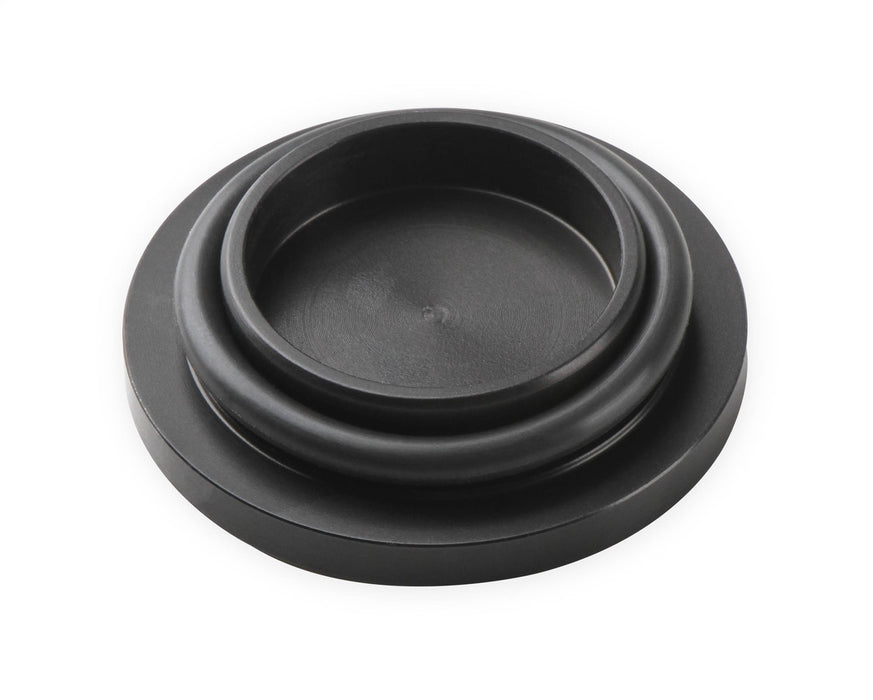 Holley 97-187 Alternator Pulley Cover; Black Dress-Up Cover w/Hardware; - Truck Part Superstore