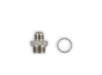 Holley 97-210 Block Water to 10 AN Adapter; 10 AN Male; Zinc Plated; Steel; - Truck Part Superstore