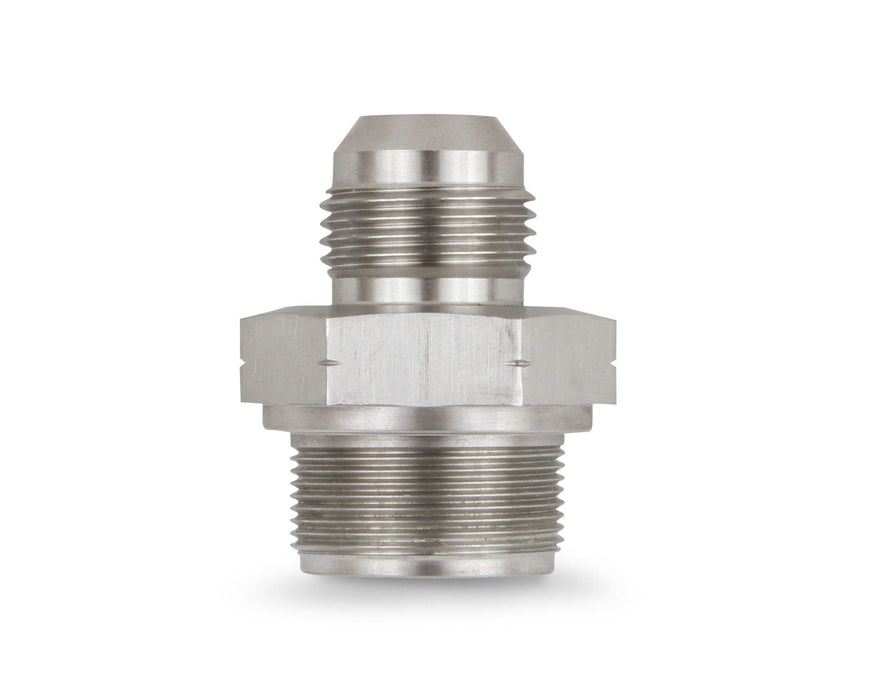 Holley 97-210 Block Water to 10 AN Adapter; 10 AN Male; Zinc Plated; Steel; - Truck Part Superstore