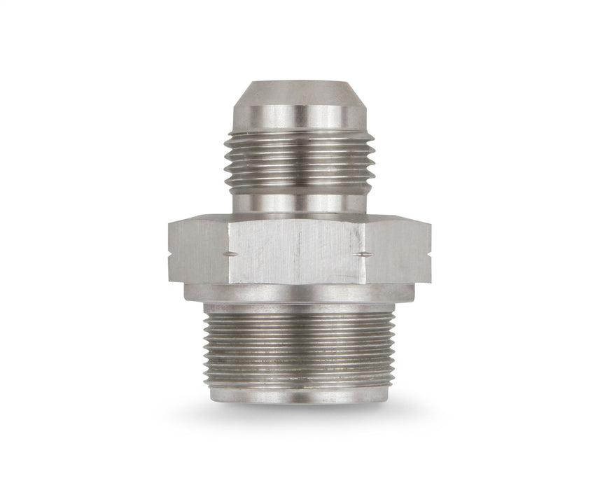 Holley 97-210 Block Water to 10 AN Adapter; 10 AN Male; Zinc Plated; Steel; - Truck Part Superstore