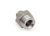 Holley 97-210 Block Water to 10 AN Adapter; 10 AN Male; Zinc Plated; Steel; - Truck Part Superstore