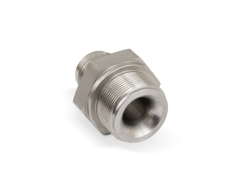Holley 97-210 Block Water to 10 AN Adapter; 10 AN Male; Zinc Plated; Steel; - Truck Part Superstore