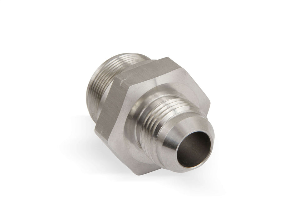 Holley 97-210 Block Water to 10 AN Adapter; 10 AN Male; Zinc Plated; Steel; - Truck Part Superstore