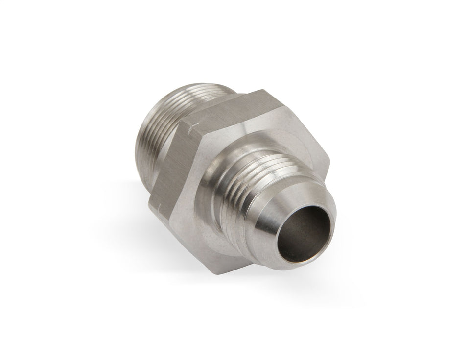 Holley 97-210 Block Water to 10 AN Adapter; 10 AN Male; Zinc Plated; Steel; - Truck Part Superstore