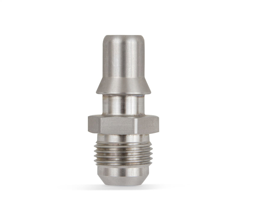 Holley 97-211 Adapter Fitting; GM Male 15.75mm QC to 10 AN Male; Nickel Finish; Steel; - Truck Part Superstore