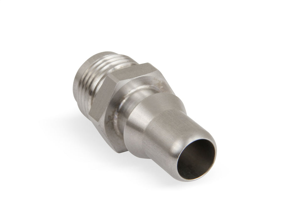 Holley 97-211 Adapter Fitting; GM Male 15.75mm QC to 10 AN Male; Nickel Finish; Steel; - Truck Part Superstore