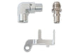 Holley 97-212 Oil Return Valve Adapter Kit; Fits LT Oil Pans; Silver; - Truck Part Superstore