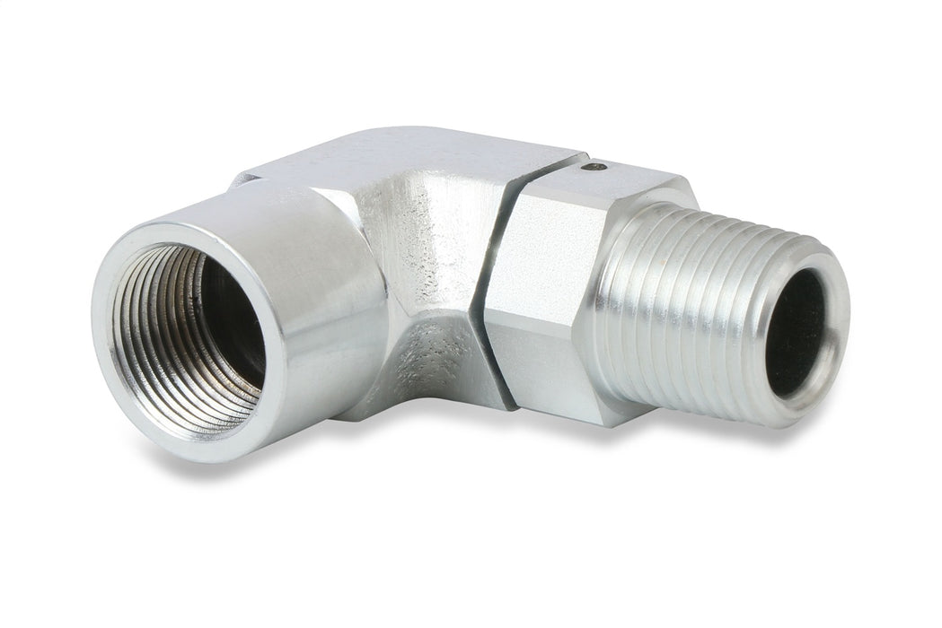 Holley 97-212 Oil Return Valve Adapter Kit; Fits LT Oil Pans; Silver; - Truck Part Superstore