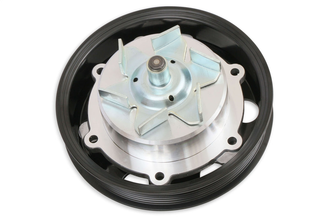 Holley 97-245 Water Pump Assembly; LT4 Standard Rotation w/Grooved Pulley; Aluminum; - Truck Part Superstore