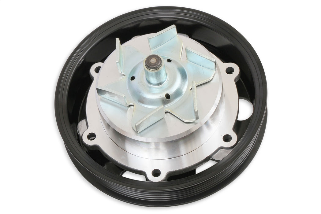 Holley 97-245 Water Pump Assembly; LT4 Standard Rotation w/Grooved Pulley; Aluminum; - Truck Part Superstore