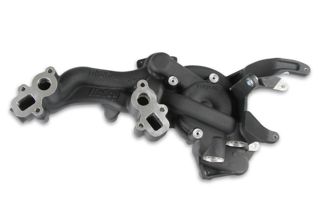 Holley 97-250BK Manifold Bracket Kit; For Use w/LT4 GM Wet System; Black; - Truck Part Superstore