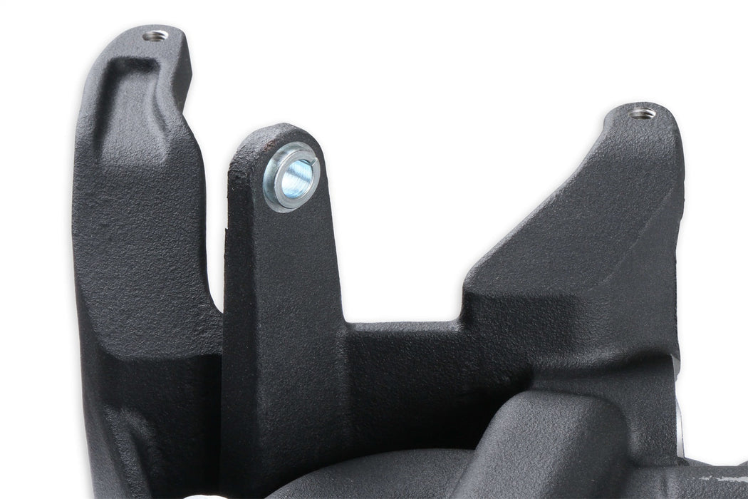 Holley 97-250BK Manifold Bracket Kit; For Use w/LT4 GM Wet System; Black; - Truck Part Superstore