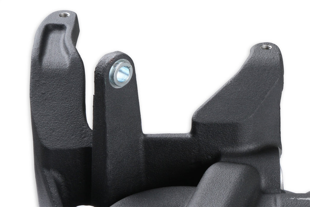 Holley 97-250BK Manifold Bracket Kit; For Use w/LT4 GM Wet System; Black; - Truck Part Superstore