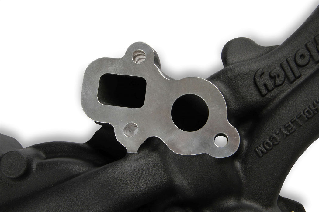 Holley 97-251BK Manifold Bracket Kit; For Use w/LT4 GM Dry System; Black; - Truck Part Superstore