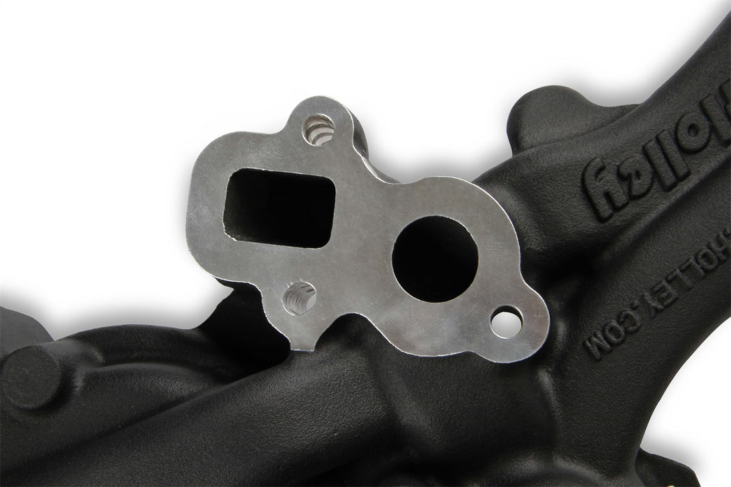 Holley 97-251BK Manifold Bracket Kit; For Use w/LT4 GM Dry System; Black; - Truck Part Superstore