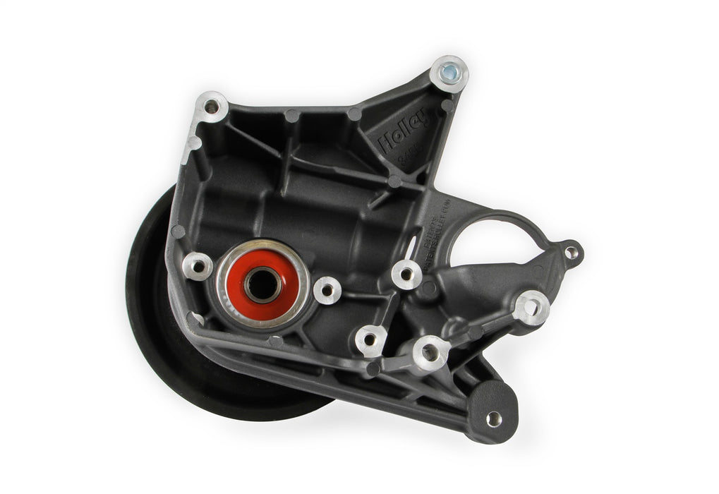 Holley 97-253BK Power Steering Bracket; Fits w/LT4 Dry Systems; Black Finish; - Truck Part Superstore