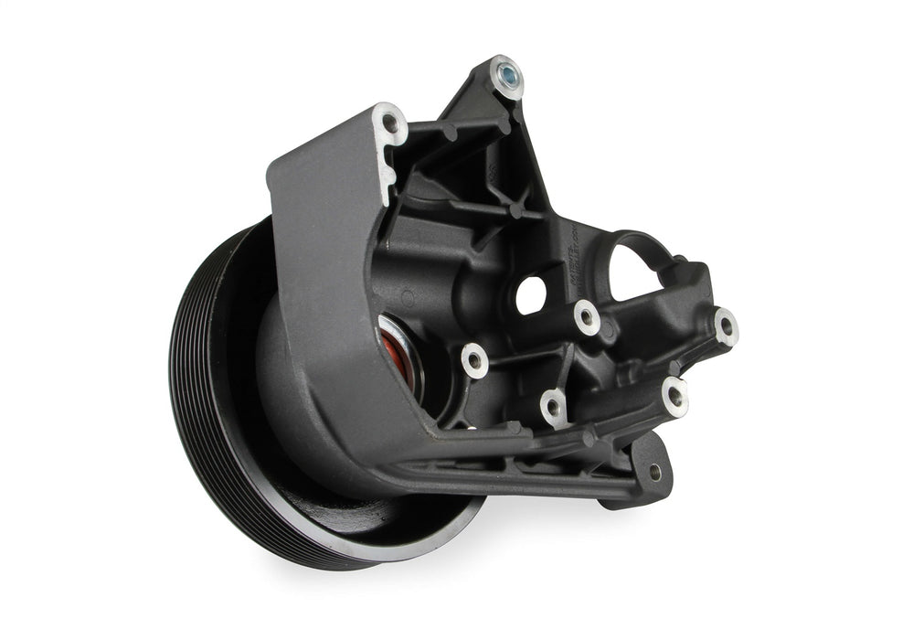 Holley 97-252BK Power Steering Bracket; Fits w/LT4 Systems; Black Finish; - Truck Part Superstore