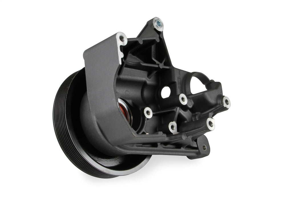 Holley 97-252BK Power Steering Bracket; Fits w/LT4 Systems; Black Finish; - Truck Part Superstore