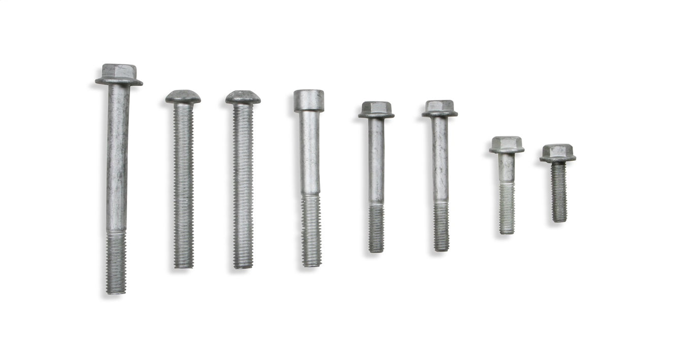 Holley 97-260 Accessory Drive Hardware Kit; Fits w/LT4 Systems; Wet Sump; Cast Finish; - Truck Part Superstore