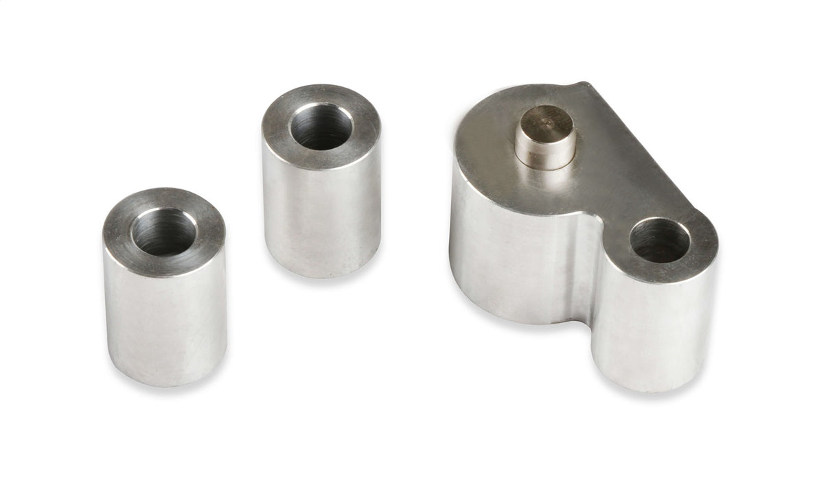 Holley 97-262 Power Steering Spacer Kit; Fits w/LT4 Systems; Cast Finish; - Truck Part Superstore