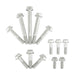 Holley 97-263 Accessory Drive Hardware Kit; Steel; Nickel; For Use w/LSA Supercharged; - Truck Part Superstore