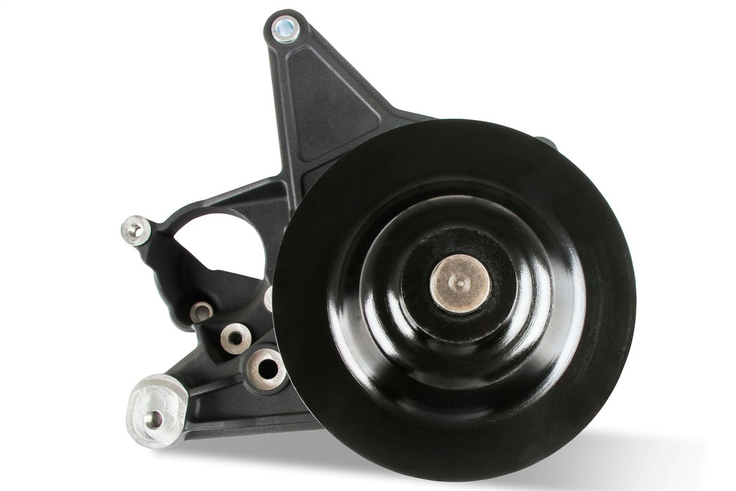Holley 97-267BK Power Steering Bracket; Fits w/LT5 Dry Systems; Black Finish; - Truck Part Superstore