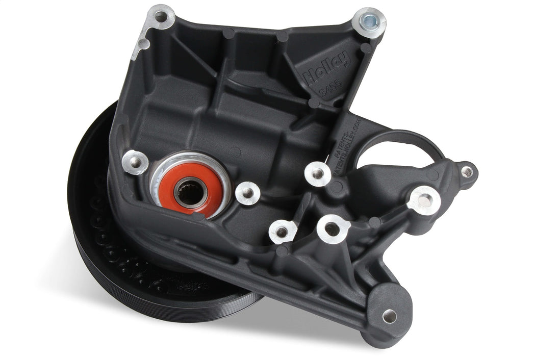 Holley 97-267BK Power Steering Bracket; Fits w/LT5 Dry Systems; Black Finish; - Truck Part Superstore