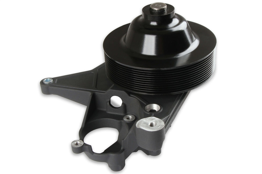Holley 97-267BK Power Steering Bracket; Fits w/LT5 Dry Systems; Black Finish; - Truck Part Superstore