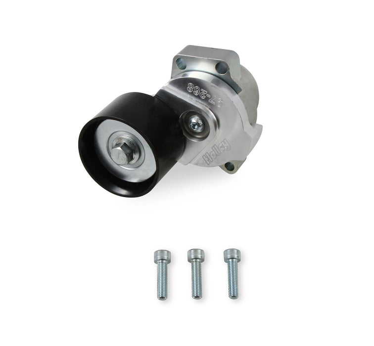 Holley 97-268 Tensioner Assembly; For Use w/LT5 Power Steering Only; w/Smooth Pulley; - Truck Part Superstore