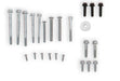 Holley 97-302 Replacement Hardware Kit; For SB Chevy Cooling Manifold; Nickel Finish; Steel; - Truck Part Superstore