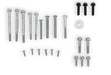 Holley 97-303 Replacement Hardware Kit; For BB Chevy Cooling Manifold; Nickel Finish; Steel; - Truck Part Superstore