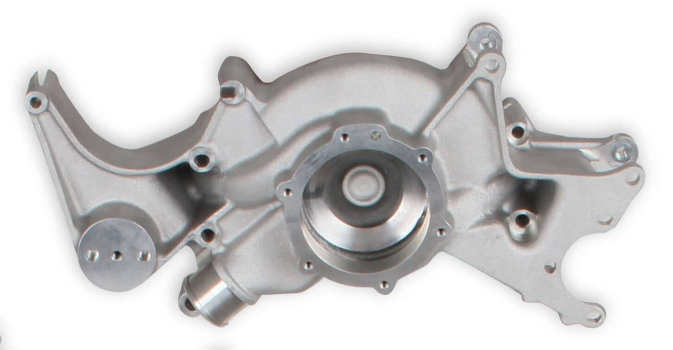 Holley 97-307 Cooling Manifold; For BB Chevy; Raw; Satin Finish; - Truck Part Superstore