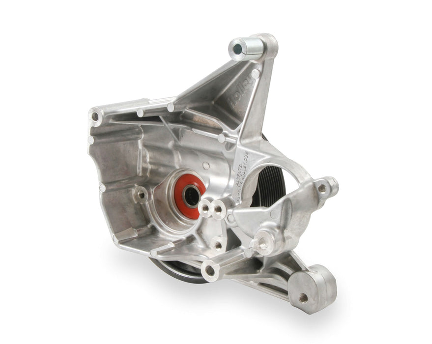 Holley 97-334 Power Steering Bracket; Fits w/LT5 Wet Systems; Cast Finish; - Truck Part Superstore