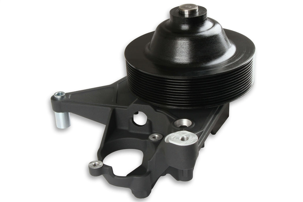 Holley 97-334BK Power Steering Bracket; Fits w/LT5 Wet Systems; Black Finish; - Truck Part Superstore