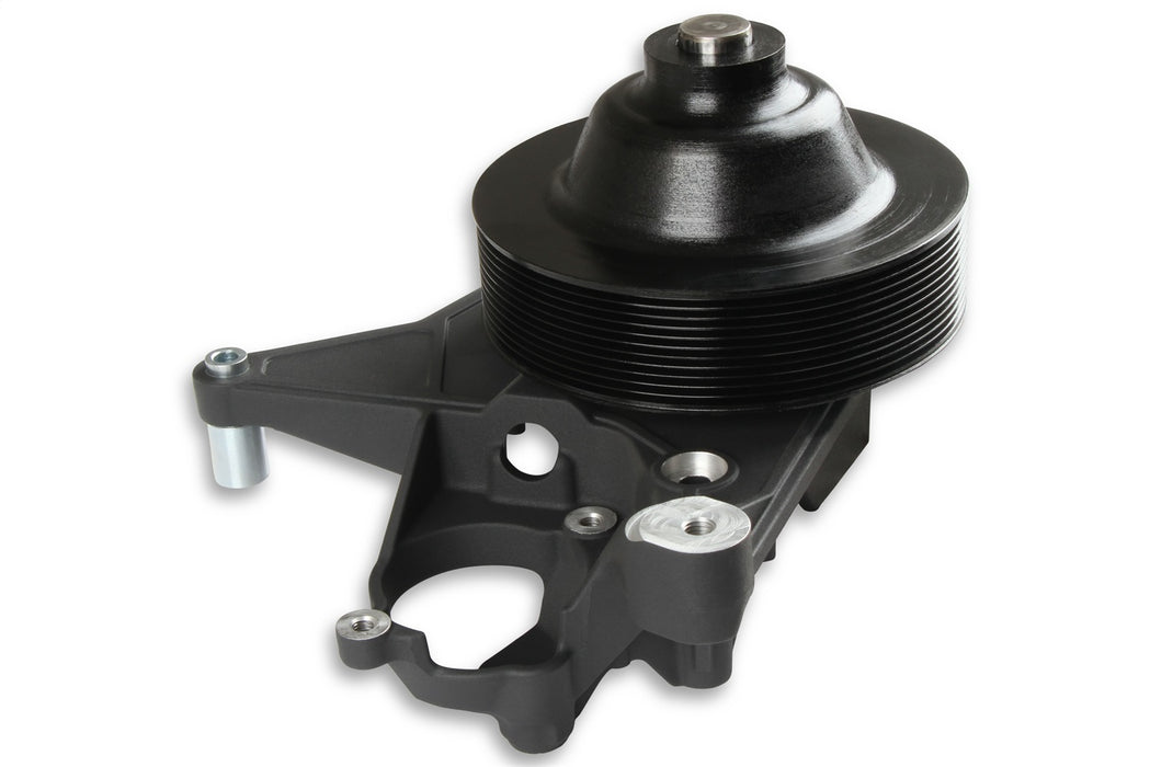 Holley 97-334BK Power Steering Bracket; Fits w/LT5 Wet Systems; Black Finish; - Truck Part Superstore
