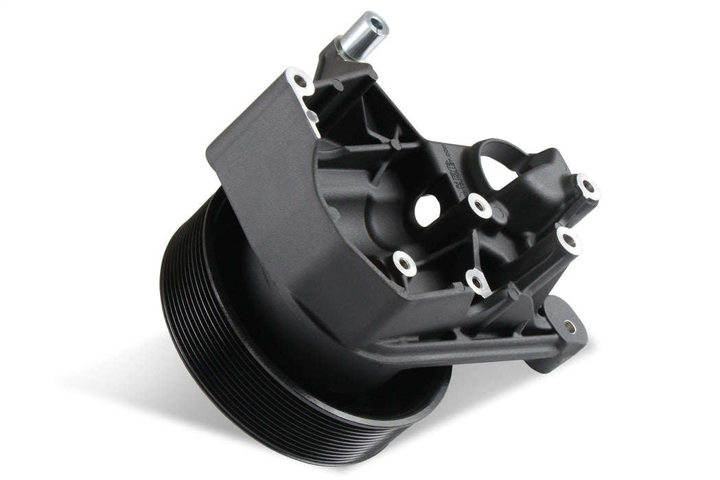 Holley 97-334BK Power Steering Bracket; Fits w/LT5 Wet Systems; Black Finish; - Truck Part Superstore