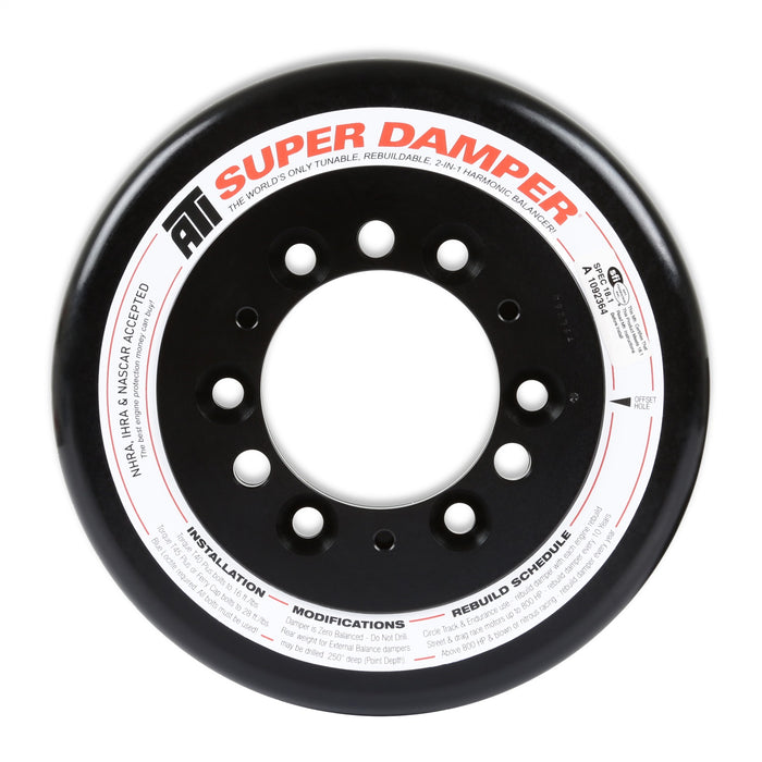 Holley 97-360 SFI Certified Damper; Black; Fits Gen III Hemi W/SFI Certified Damper; Non VVT; - Truck Part Superstore