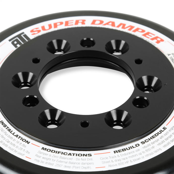 Holley 97-360 SFI Certified Damper; Black; Fits Gen III Hemi W/SFI Certified Damper; Non VVT; - Truck Part Superstore