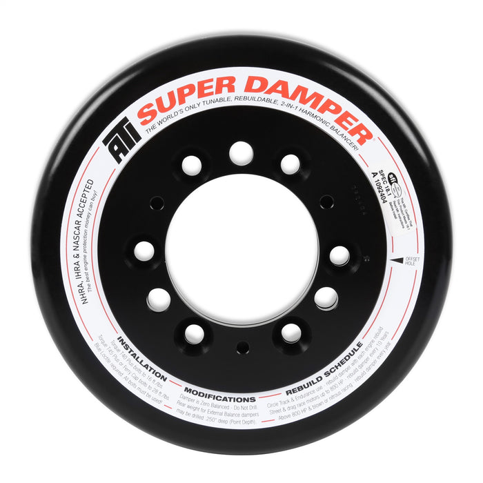 Holley 97-361 SFI Certified Damper; Black; Fits Gen III Hemi W/SFI Certified Damper; VVT; - Truck Part Superstore