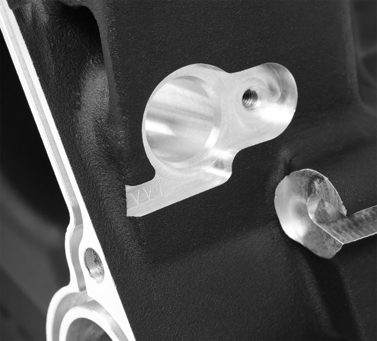 Holley 97-375 Timing Cover; Cast Aluminum; Black Finish; Fit Gen III Hemi; VVT; - Truck Part Superstore