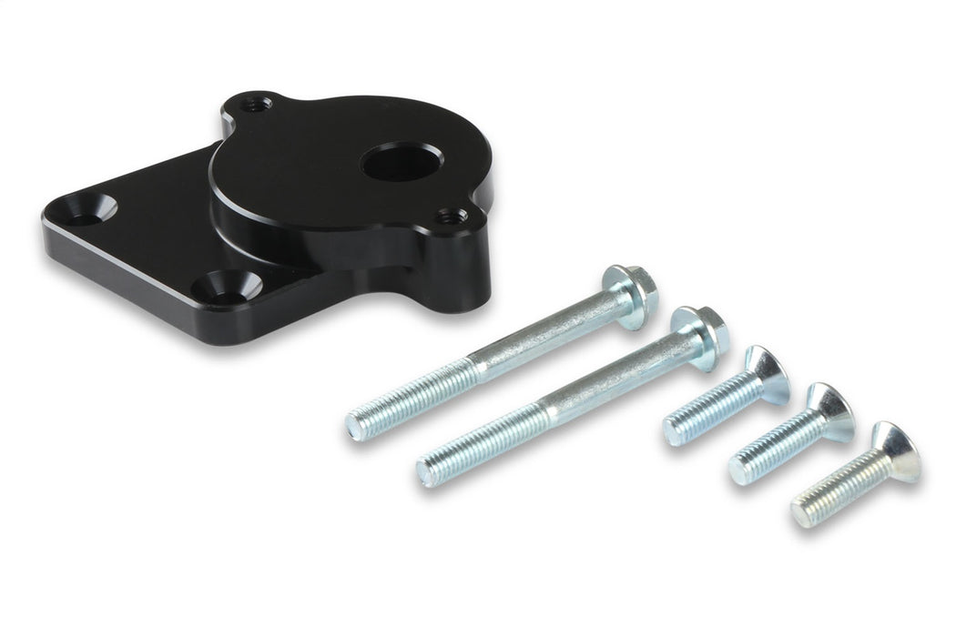 Holley 97-380 Power Steering Bracket; Fits w/Gen III Hemi Engines Swap; Black Anodized; - Truck Part Superstore