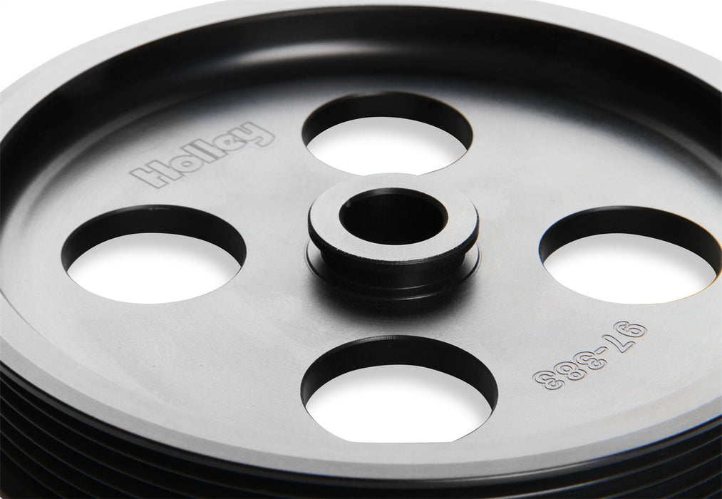 Holley 97-383 Power Steering Pump Pulley - Truck Part Superstore