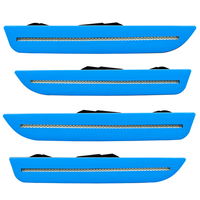 Oracle Lighting 9700-CI-C Concept Sidemarker Set, Clear, Grabber Blue (CI) - Truck Part Superstore